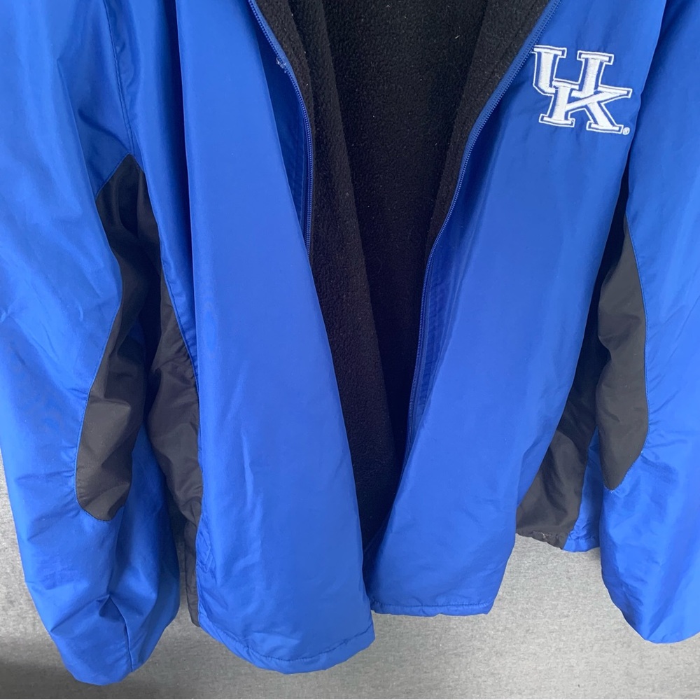 University of Kentucky Wildcats Blue Jacket UK Logo BBN Size XXL Coat